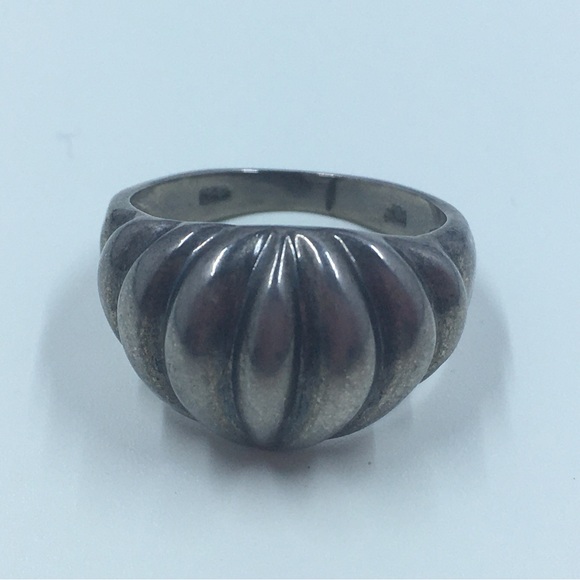 .925 Vintage sterling silver ring - Picture 5 of 13